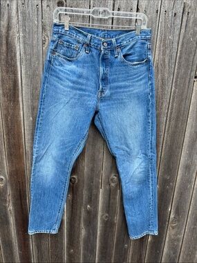 Women’s Levi’s 501 skinny Blue Denim Jeans - Classic Straight Fit